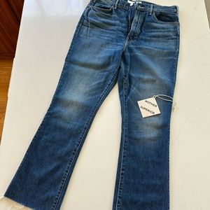 Mother Jeans Raw Hem - Brand New!